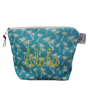 Cosmetic Pouch - Palm Tree