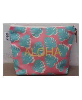 Cosmetic Pouch - Monstera